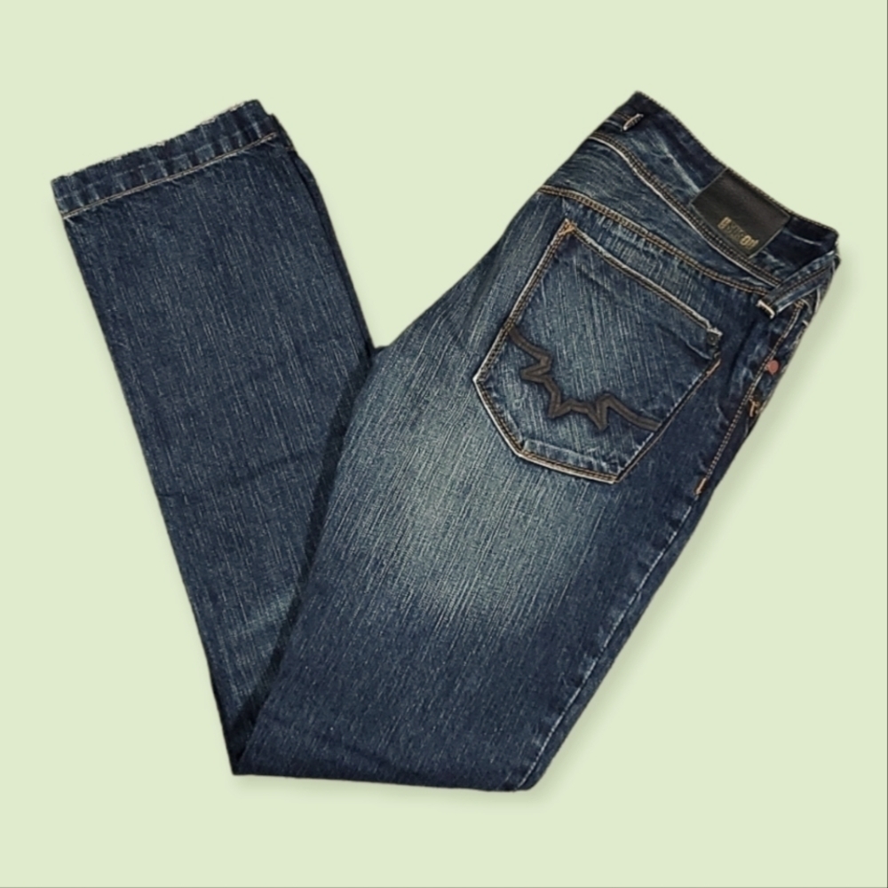 Gsus Original Women's Jeans Size 31 Denim Straight Leg Medium Wash